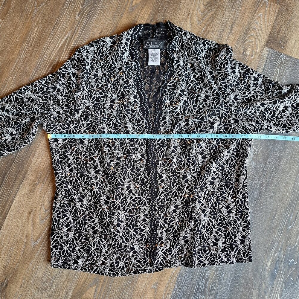 Evening Wear Sequined Dress Jacket - Picture 5 of 8